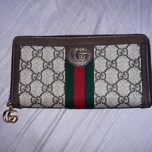 Gucci Ophidia GG Zip around wallet